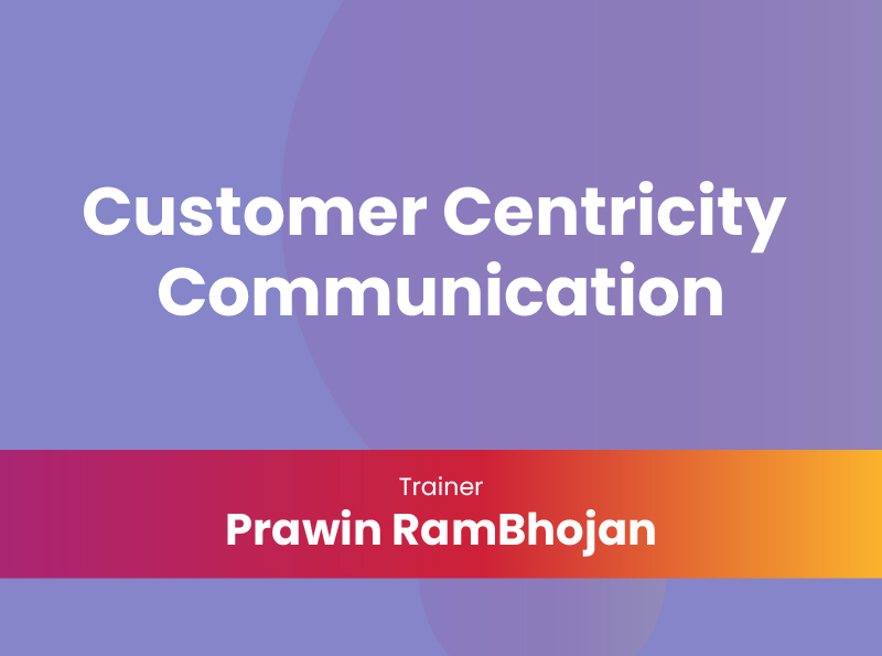 Summary Of Customer Centricity Communication